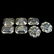 Seven (7) Vintage Sterling Silver Dishes - 3