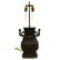 Vintage Chinese Metal Vase Mounted as a Lamp - 2