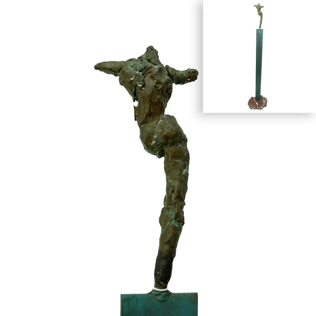 Modern Mid Century Bronze Sculpture (1 of 7)