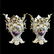 Pair of Antique Porcelain Vases - 3