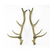 Three (3) Large Isolated Deer Antlers - 2