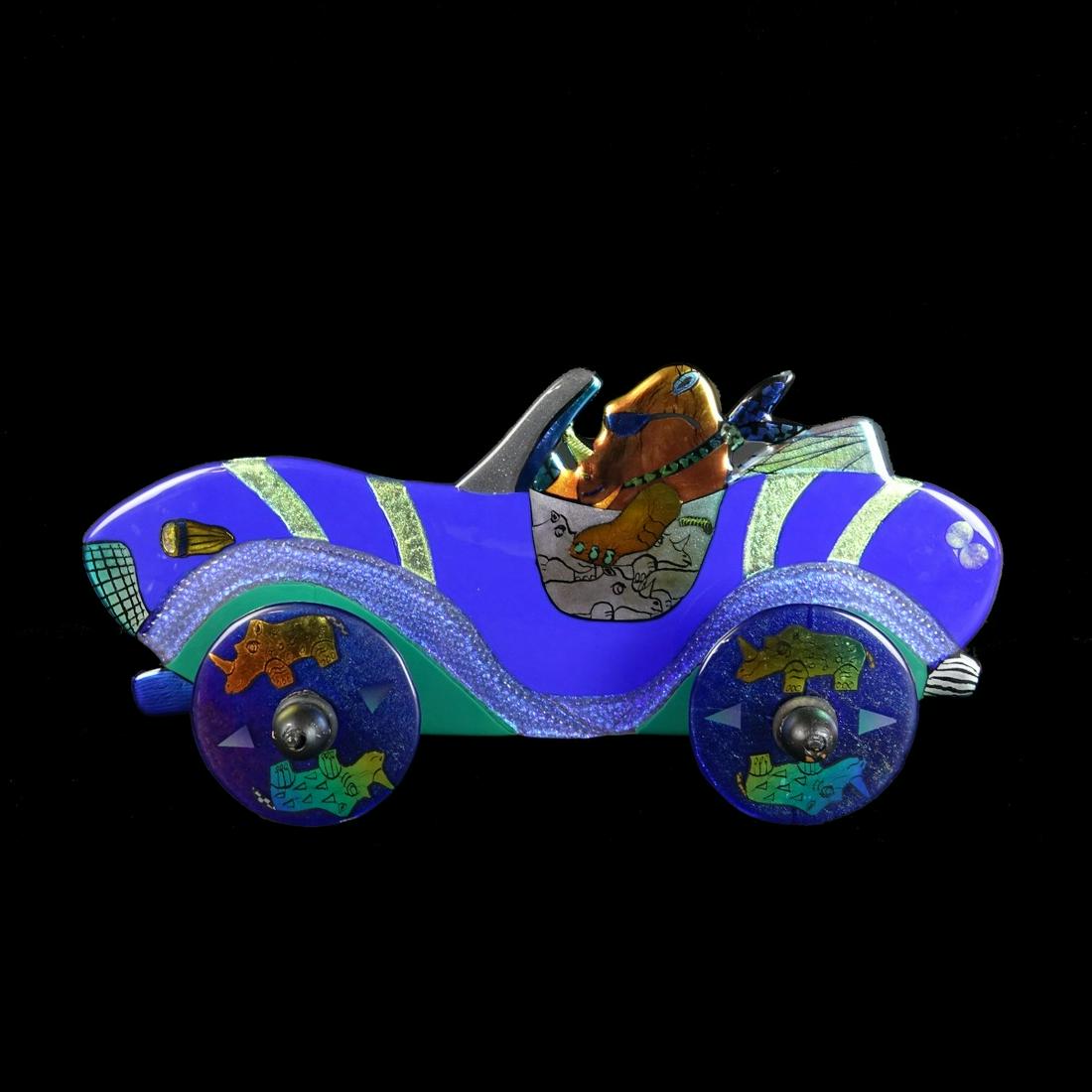 Modern Art Glass Sculpture (1 of 3)