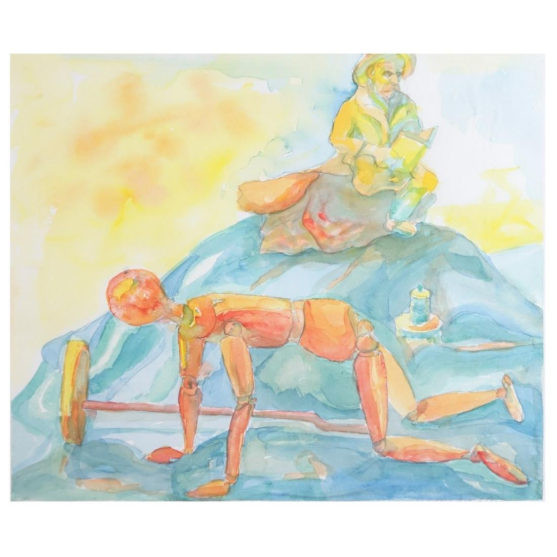 20th C. American School Watercolor (1 of 4)