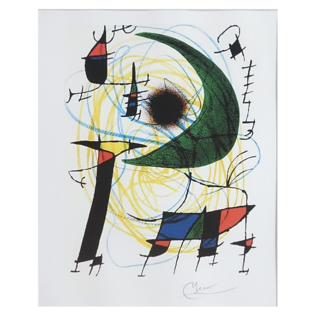 After: Joan Miro, Spanish (1893 - 1983) (1 of 4)