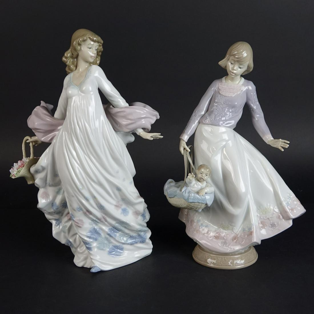 Two (2) Lladro Porcelain Figurines (1 of 4)