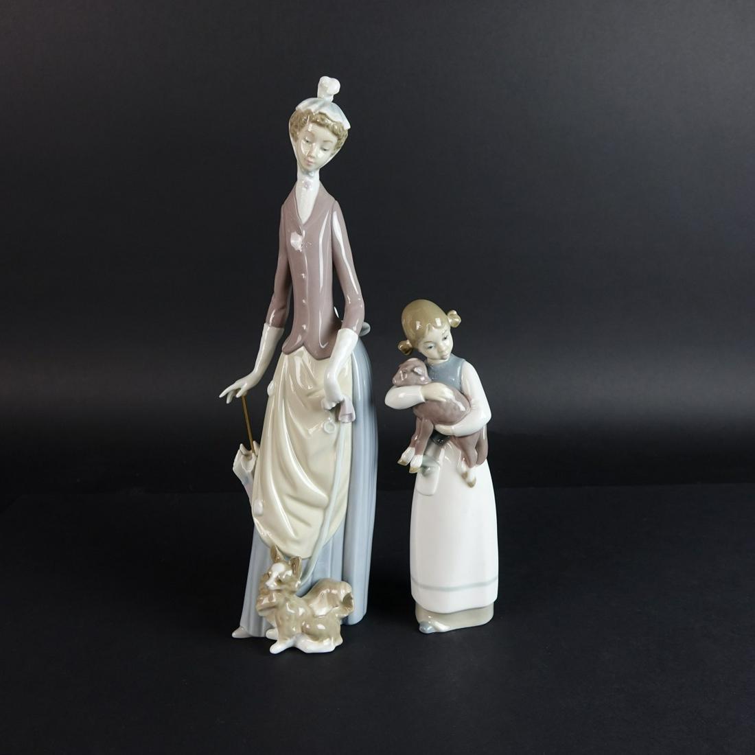 Two (2) Lladro Porcelain Figurines (1 of 4)