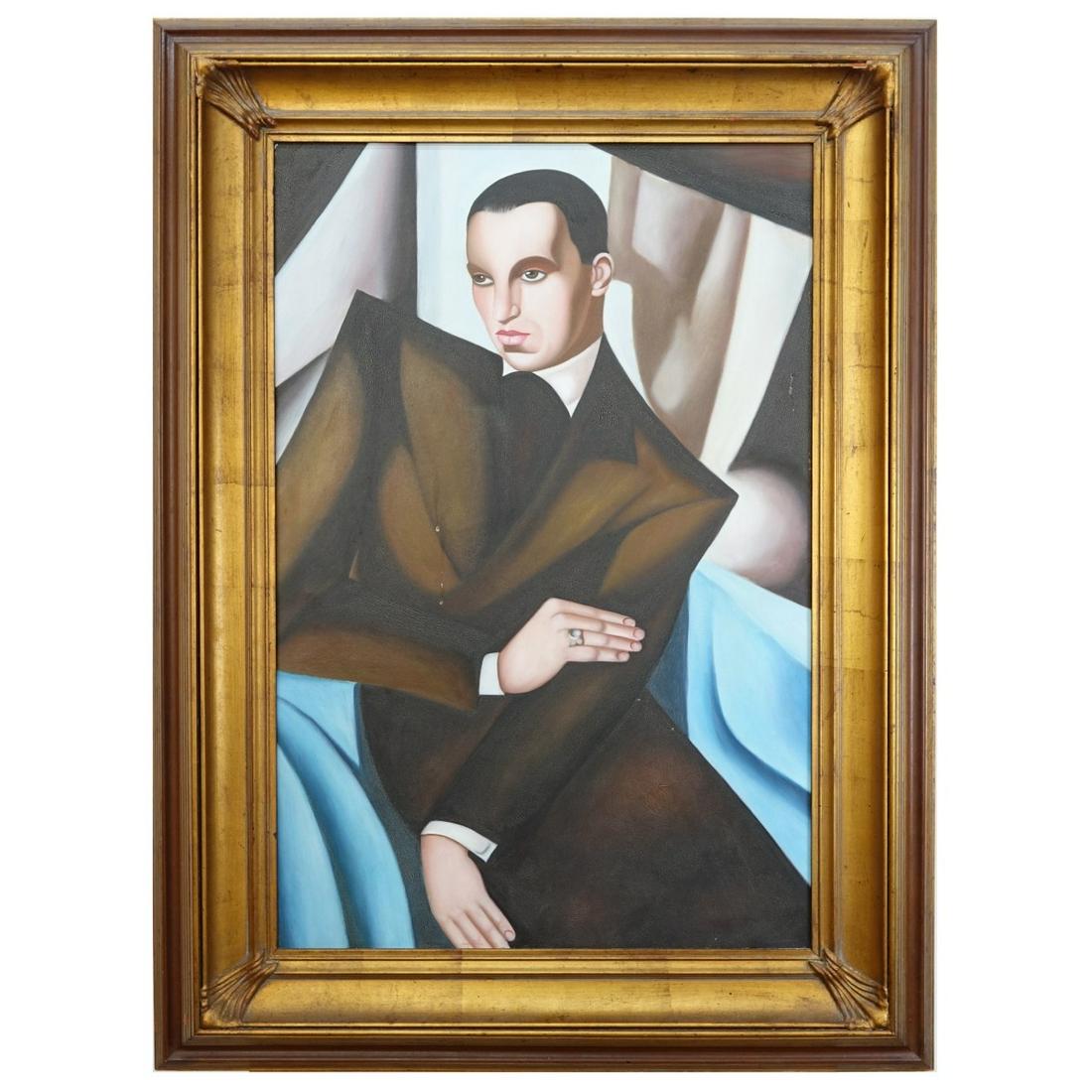 20th C. Modern Oil on Canvas (1 of 3)