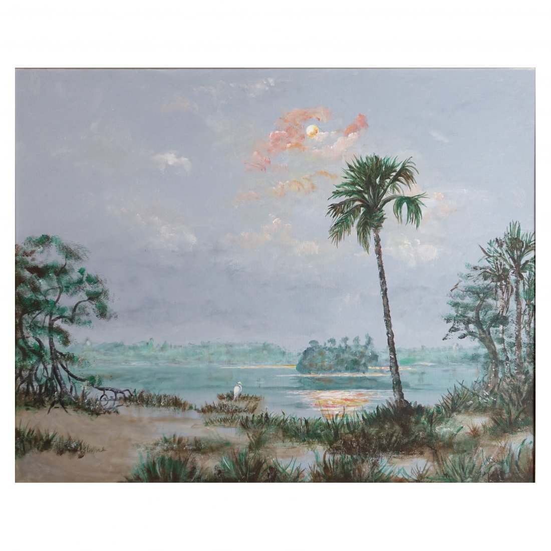 20th C. Florida Highwaymen O/B (1 of 3)