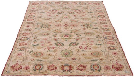 Colorful Hand Woven Decorative Oriental Rug. Stain