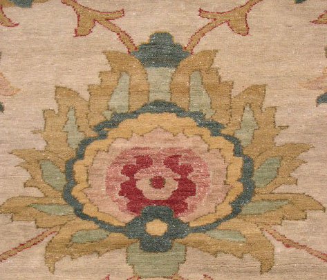 Colorful Hand Woven Decorative Oriental Rug. Stain - 3