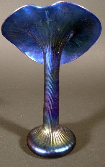 1996 Lundberg Studios Art Glass Jack in the Pulpit - 3