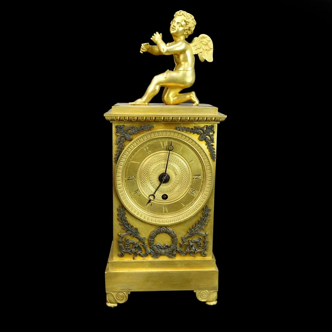 Antique French Louis XVI Style Mantle Clock (1 of 3)
