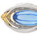 Topaz, Diamond, Platinum and 18K Necklace - 4