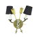 Directoire style Sconces - 3