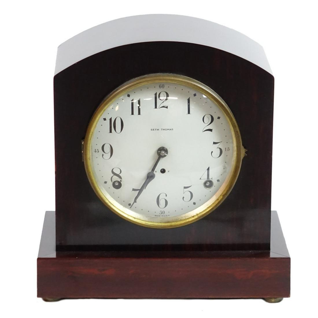 Seth Thomas Art Deco Mantle Clock (1 of 3)