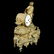 Antique C. Detouche Mantle Clock - 2