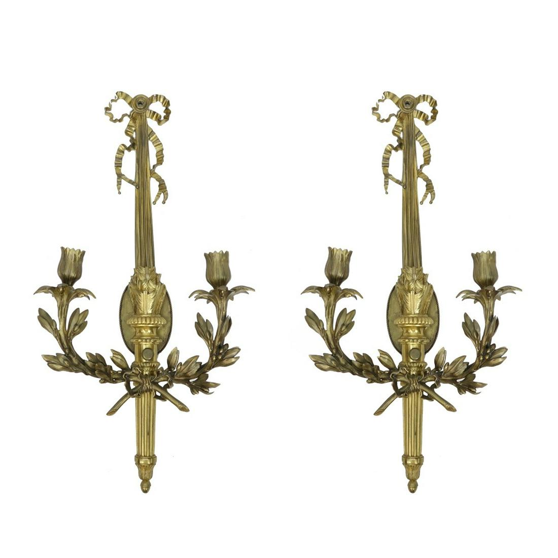 Pair of Louis XVI Style Sconces (1 of 3)