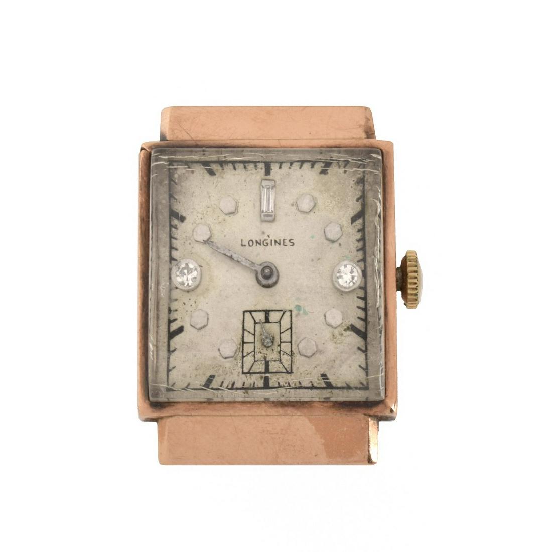 Longines 14K and Diamond Watch (1 of 3)