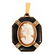 Vintage 14K, Diamond Cameo Pendant