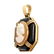 Vintage 14K, Diamond Cameo Pendant - 2