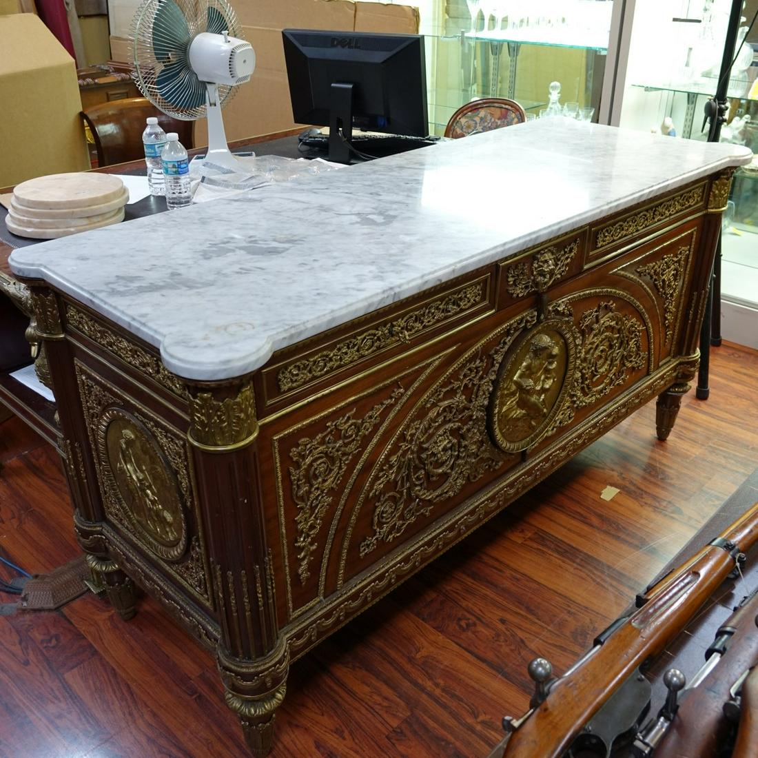 French Louis XVI Style Marie Antoinette Commode (1 of 5)