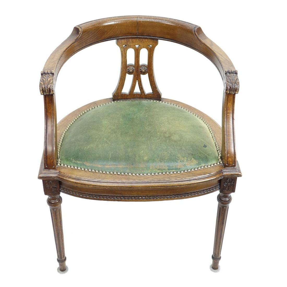 20th C. Victorian Captain's Chair (1 of 3)