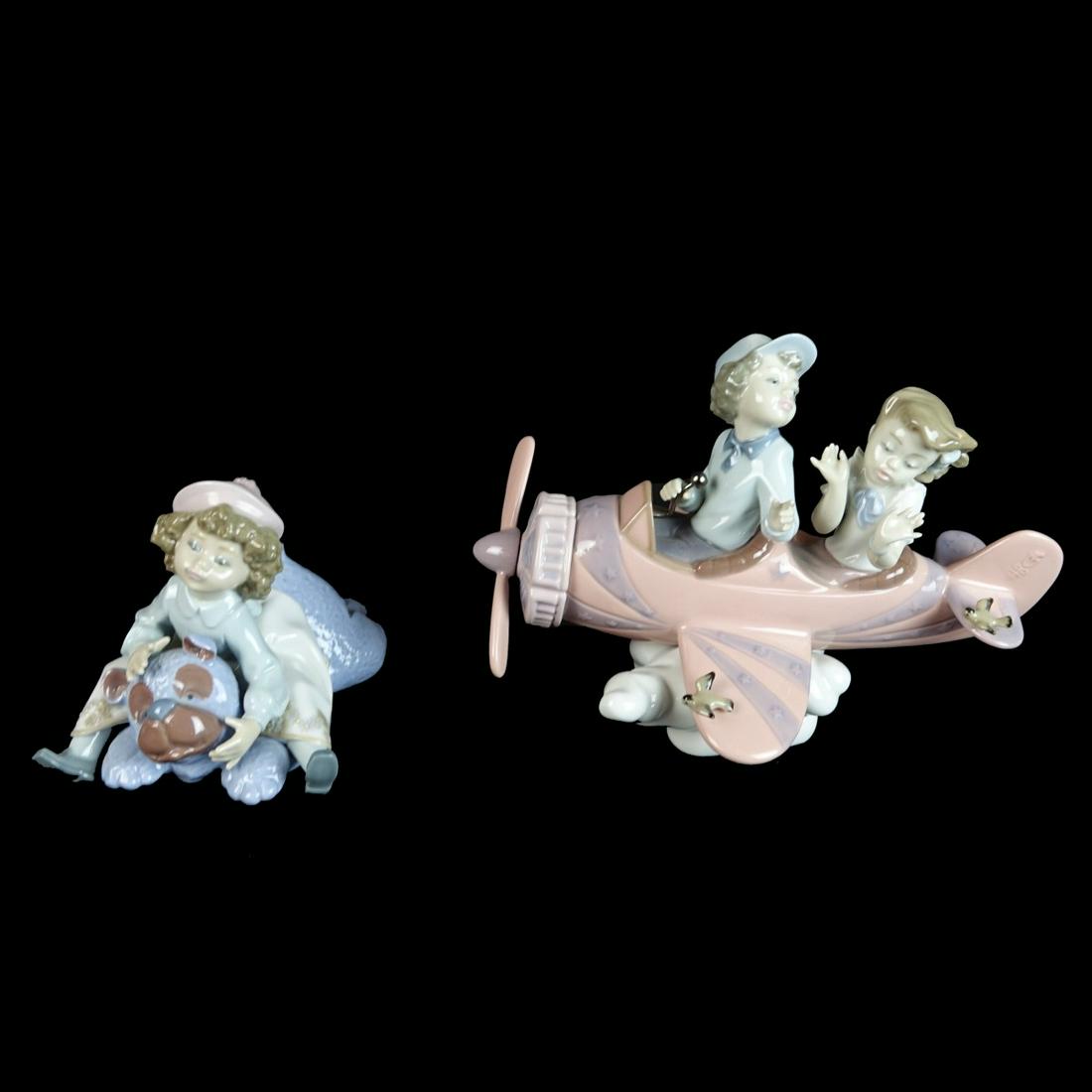 Two (2) Lladro Porcelain Figurines (1 of 6)