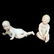 Two (2) Vintage Bisque Porcelain Babies