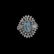 Opal, Diamond and Platinum Ring - 2