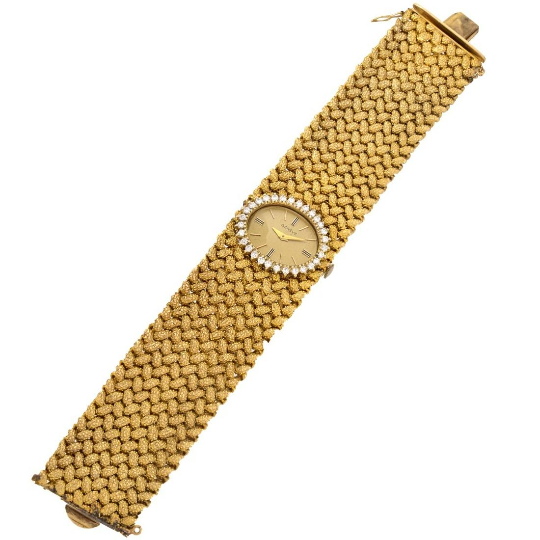 Geneve Diamond and 14K Watch (1 of 3)