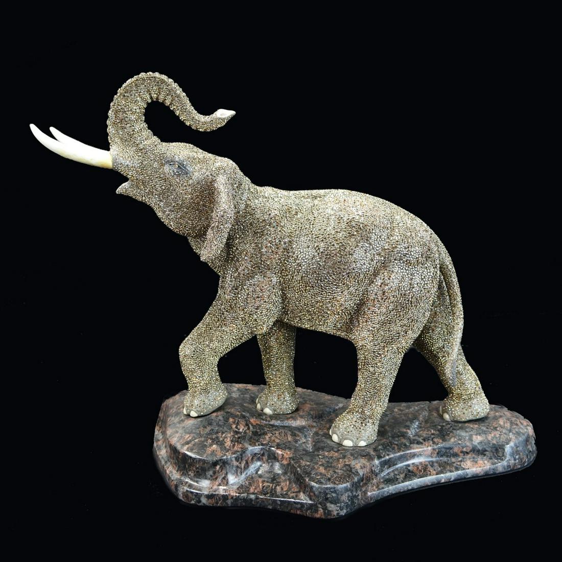 Swarovski Crystal Matang Elephant (1 of 6)