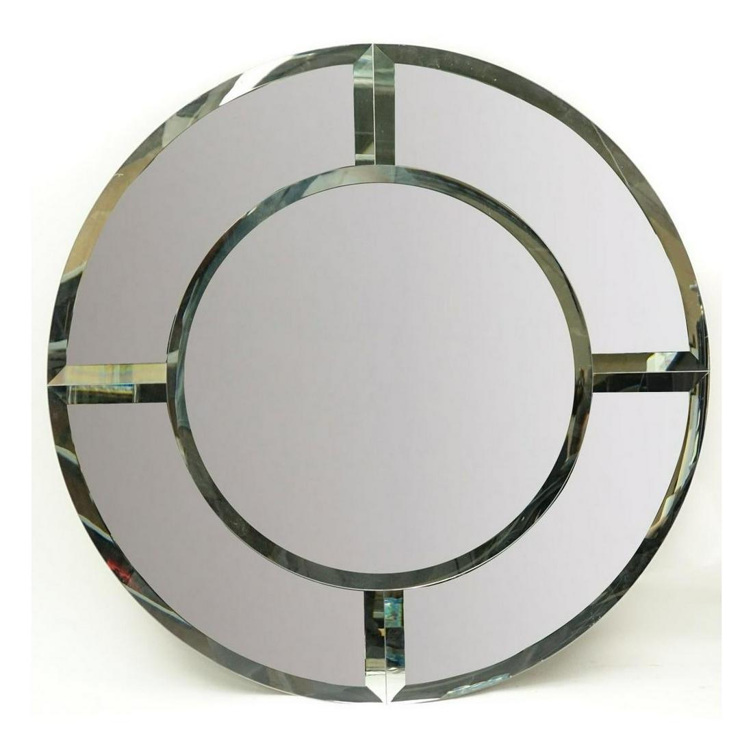 Karl Springer Style "Saturn" Mirror (1 of 3)