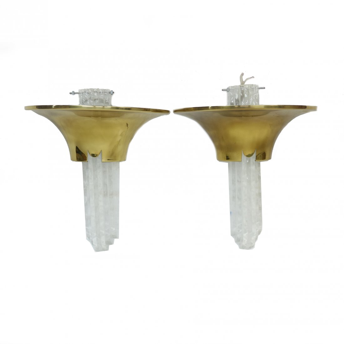 Pair of Karl Springer Wall Sconces (1 of 2)