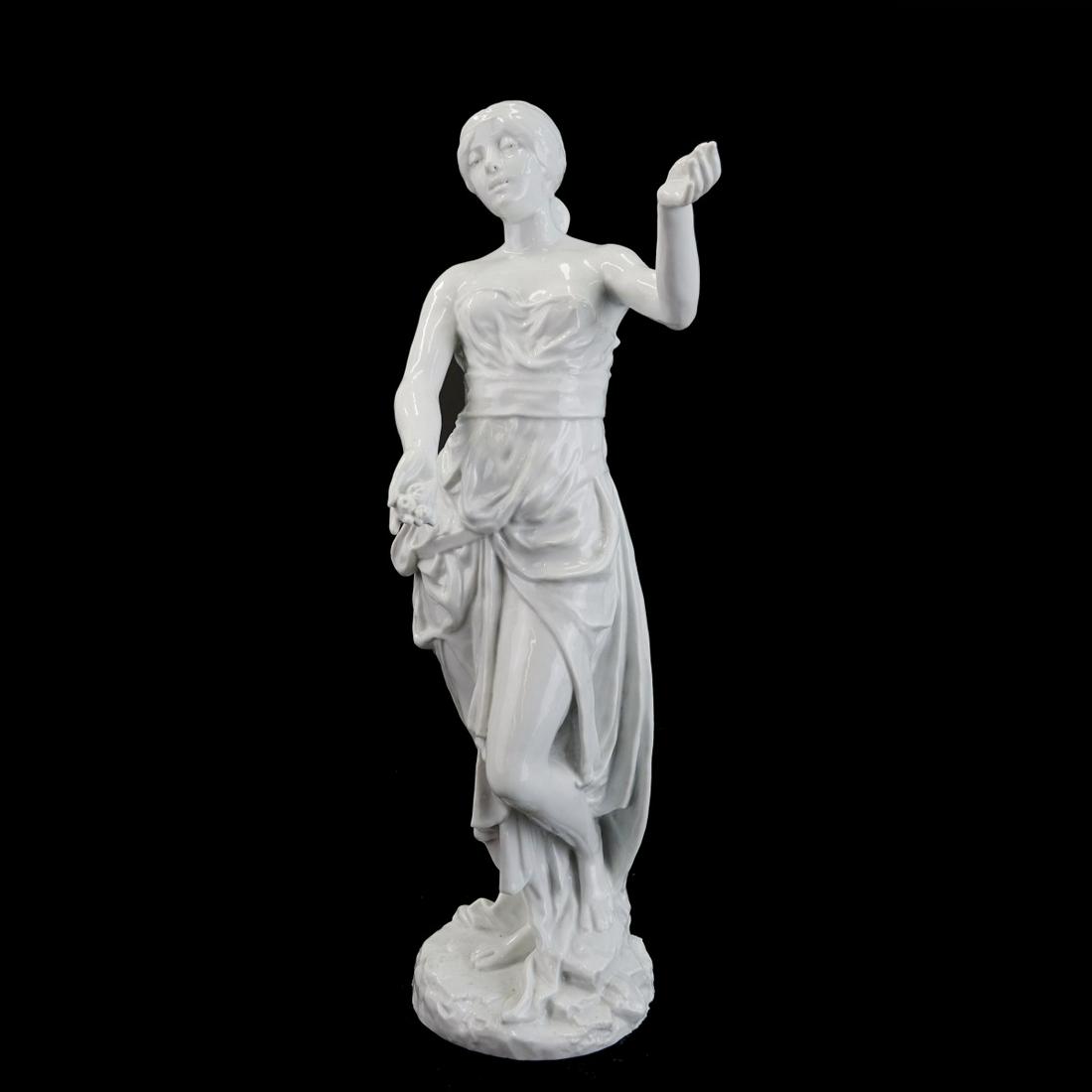 Large Sevres Style Porcelain Figurine (1 of 4)
