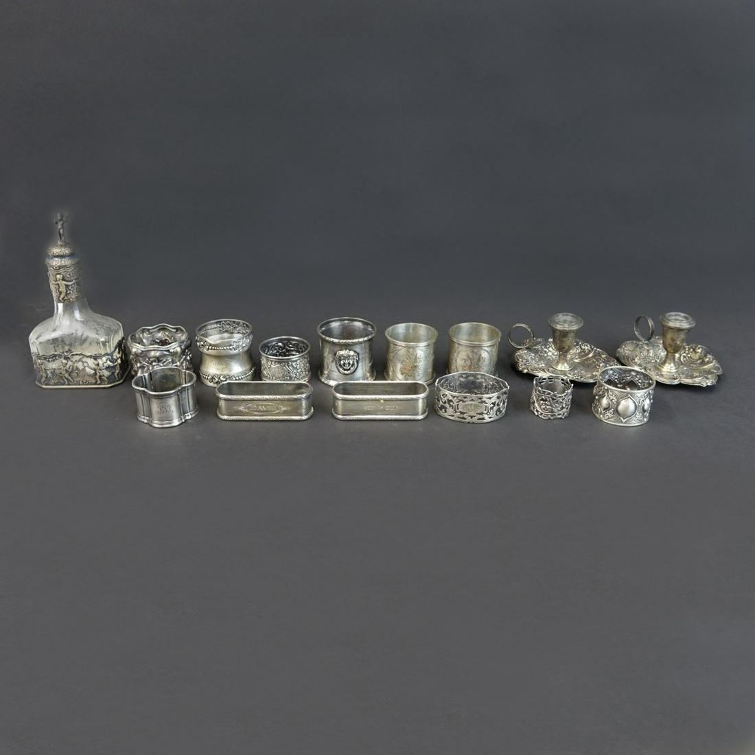 Fifteen (15) Vintage Art Nouveau Tableware (1 of 3)