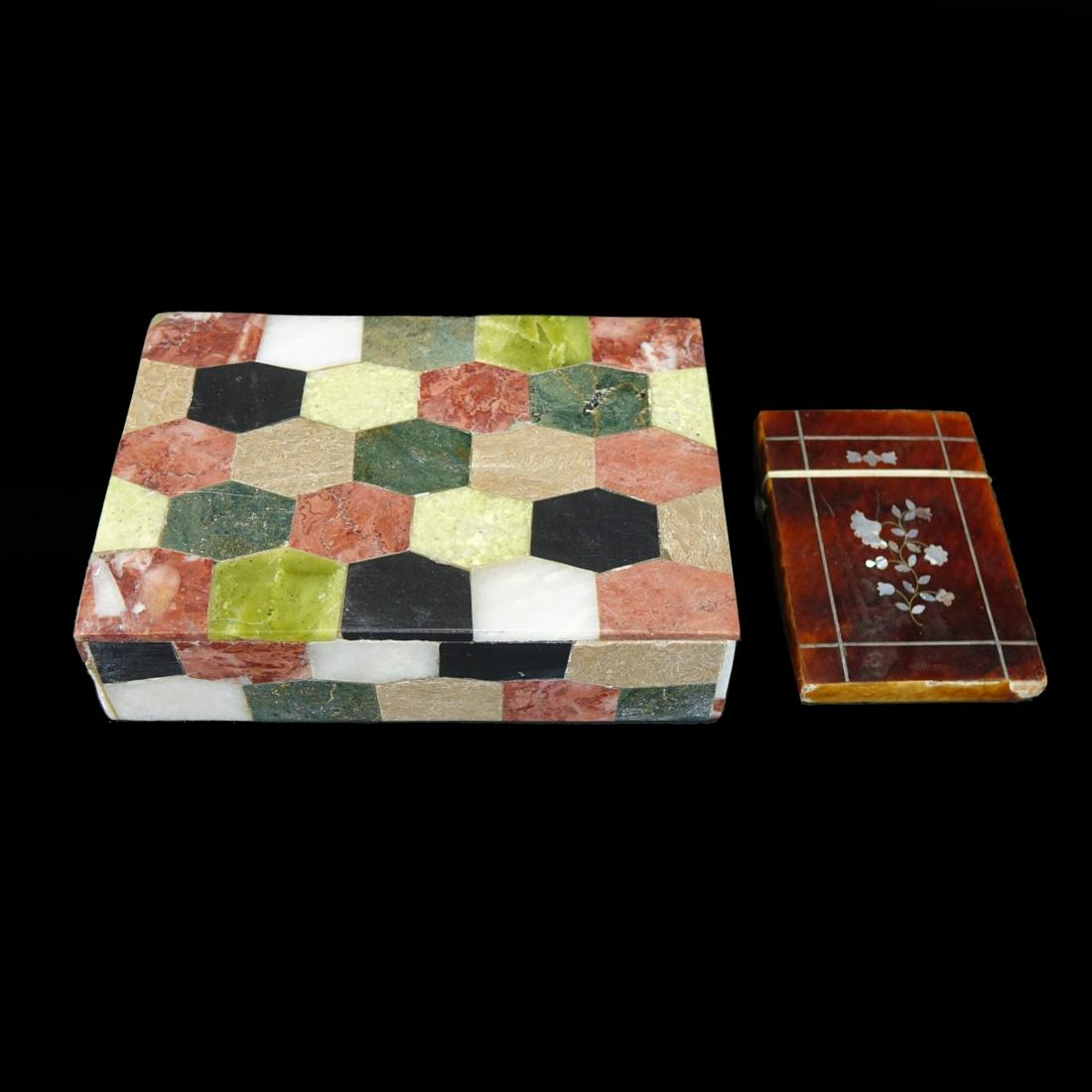 Grouping of Two (2) Antique Items (1 of 2)