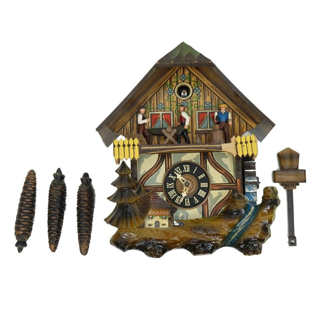 Vintage German Cuckoo Clock (1 of 3)