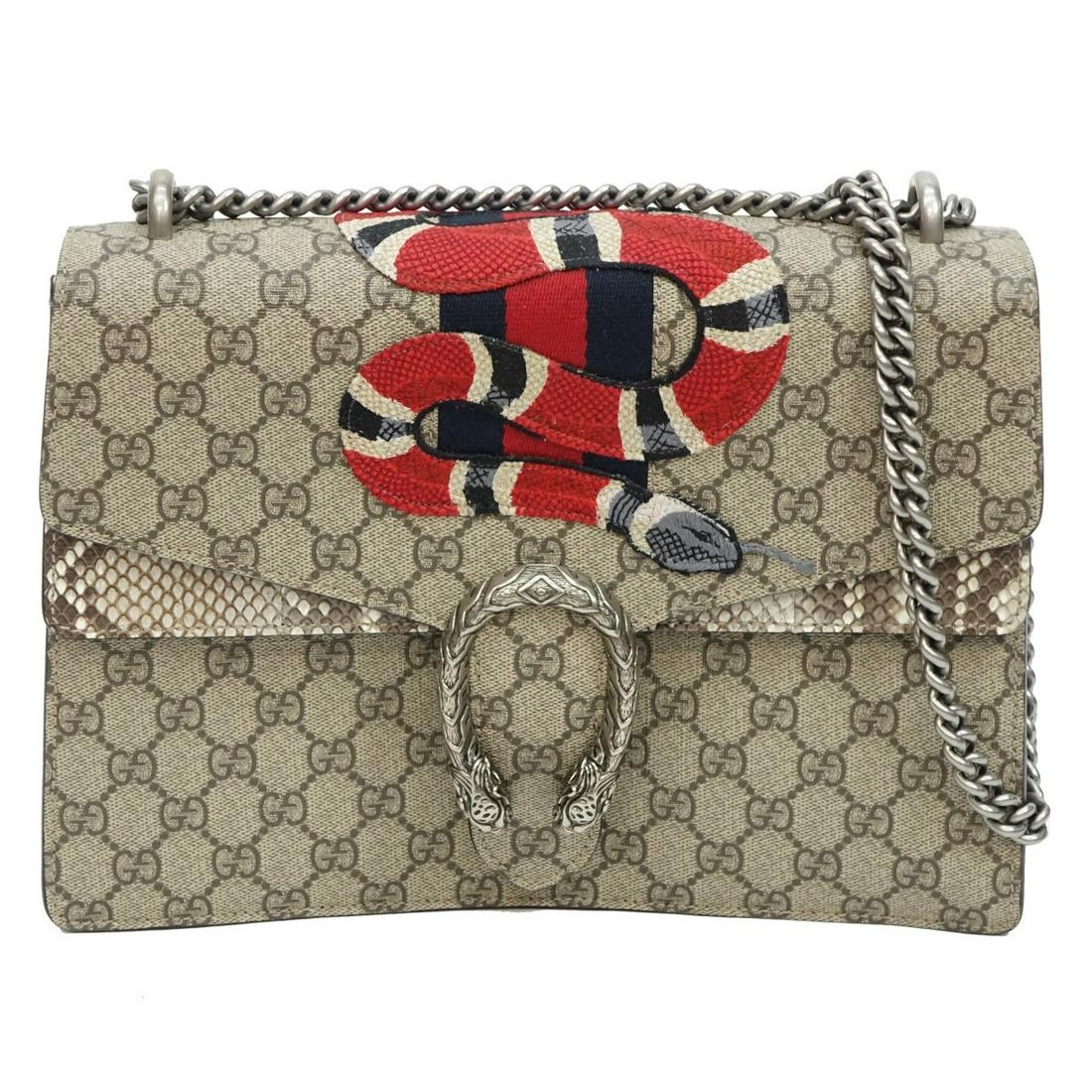 gucci snake shoulder bag