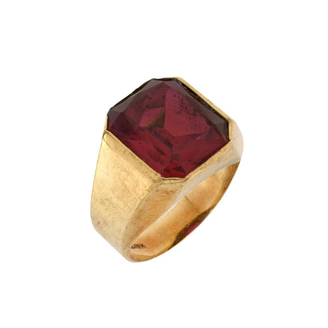 Men's Ruby and 14K Ring (1 of 5)