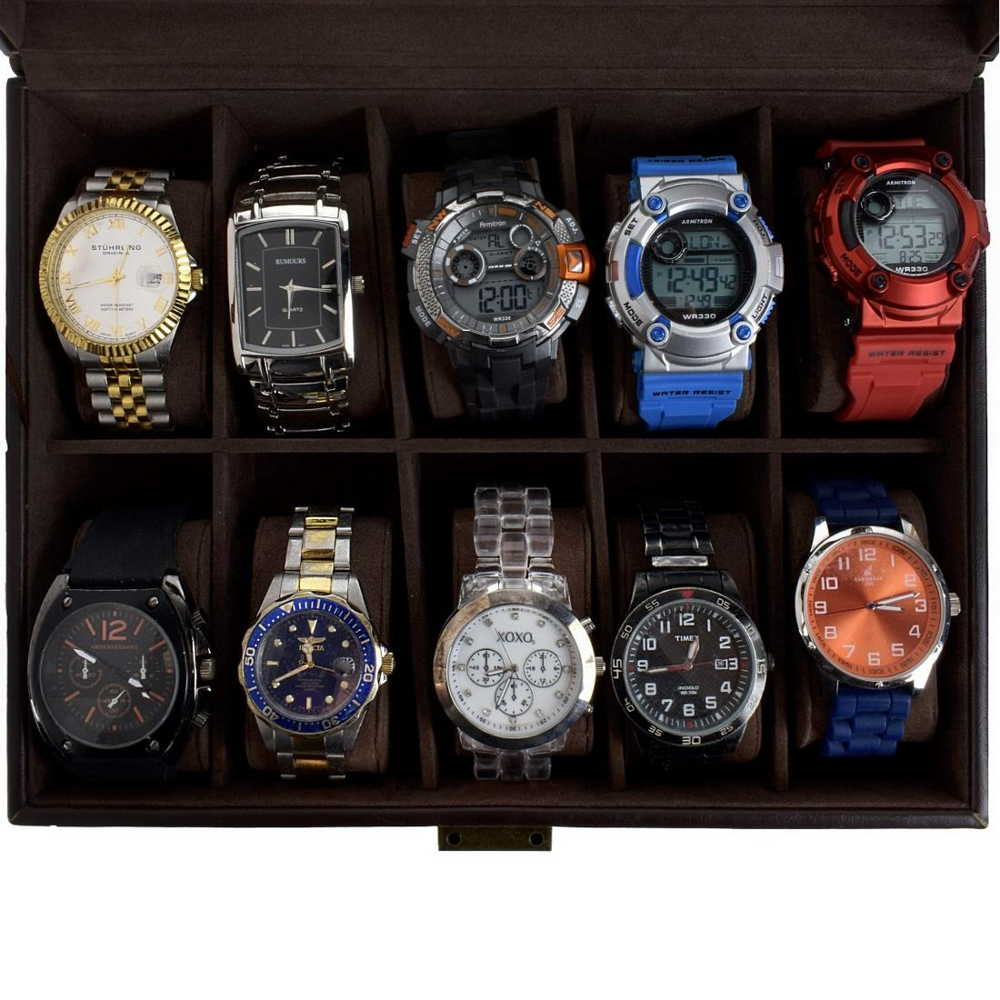 Vellaccio quartz water shop resistant watch price