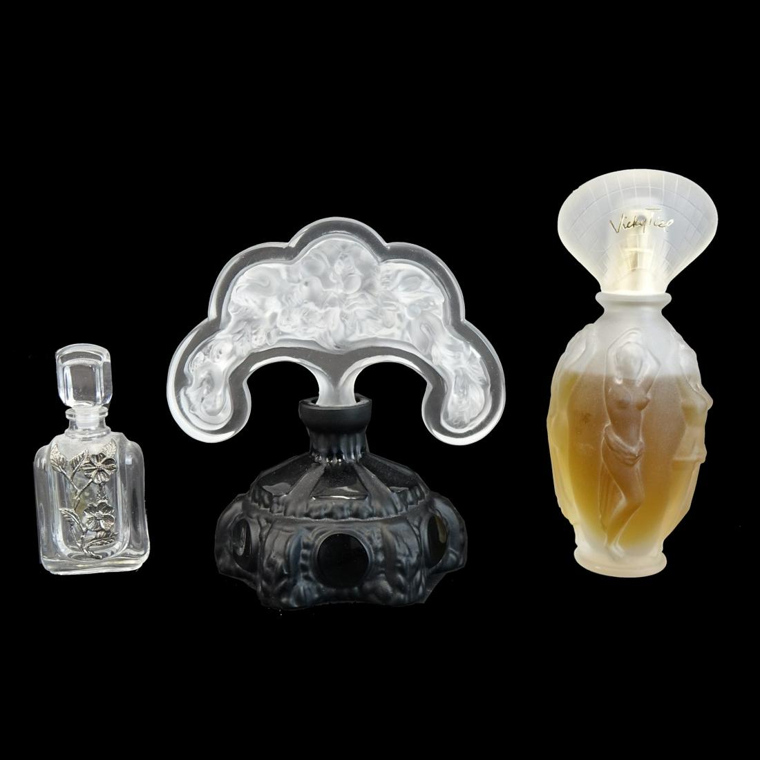 Three (3) Vintage Art Deco Perfume Bottles (1 of 2)