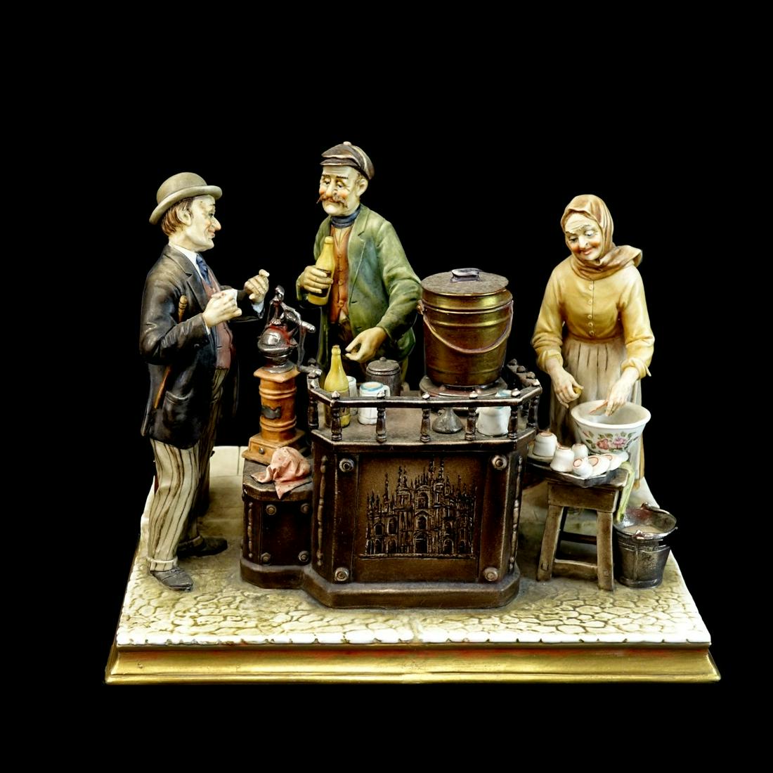 Antonio Borsato "Cafe Expresso" Porcelain Figurine (1 of 5)