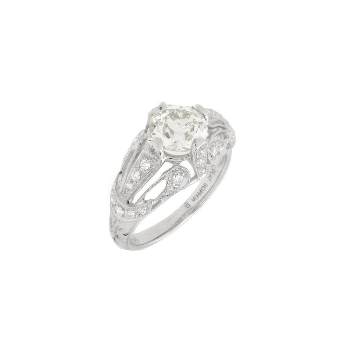 Diamond and Platinum Ring (1 of 6)