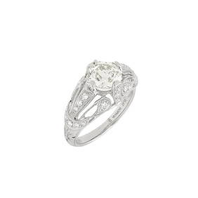 Diamond and Platinum Ring (1 of 6)