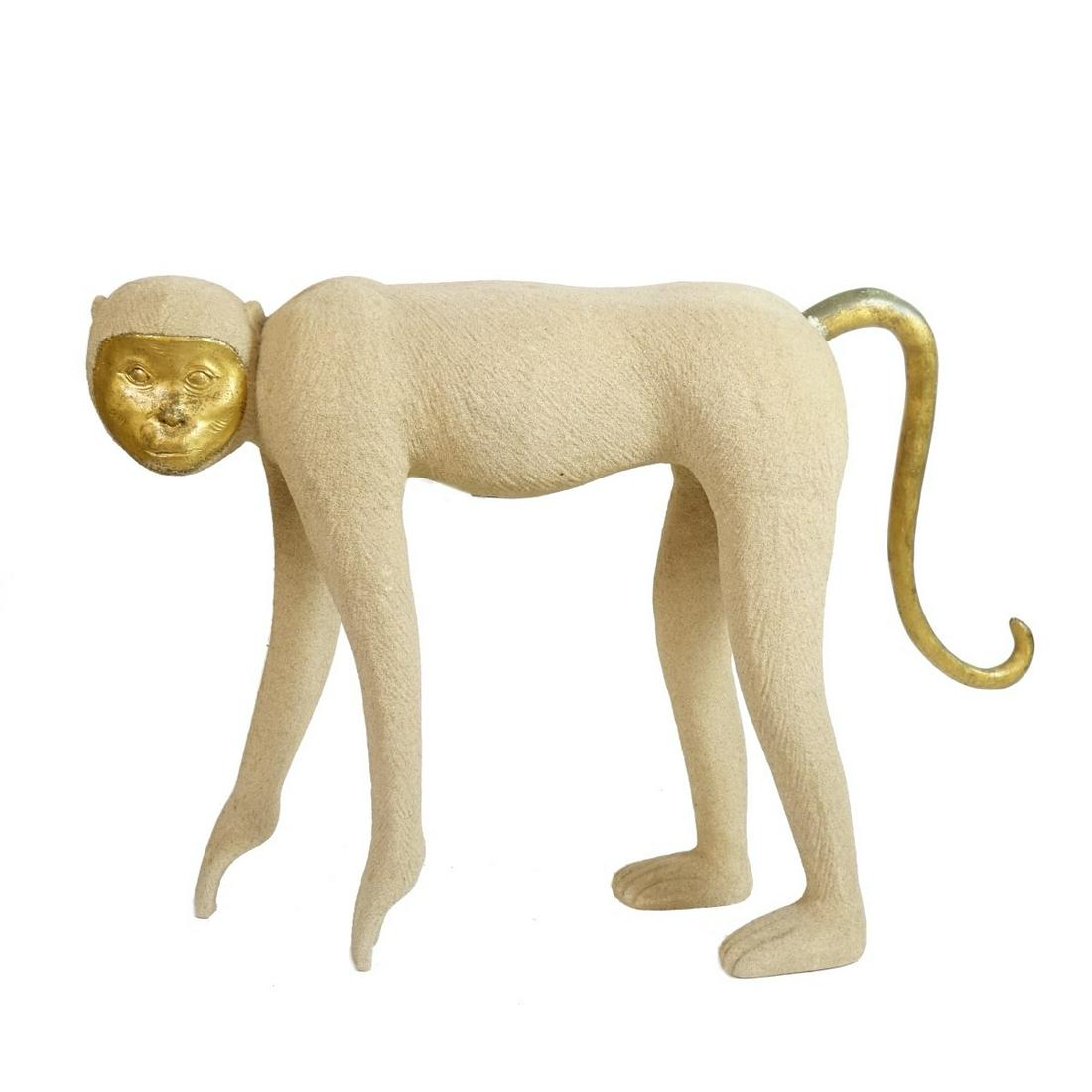 Manner of Lalanne Monkey Sculpture (1 of 3)