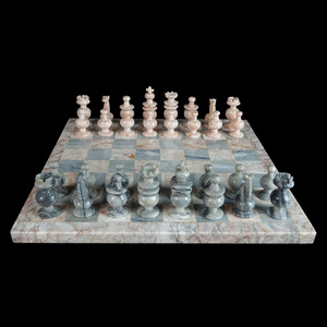 Vintage Aztec Mini Marble Chess Set – The Apartment TO