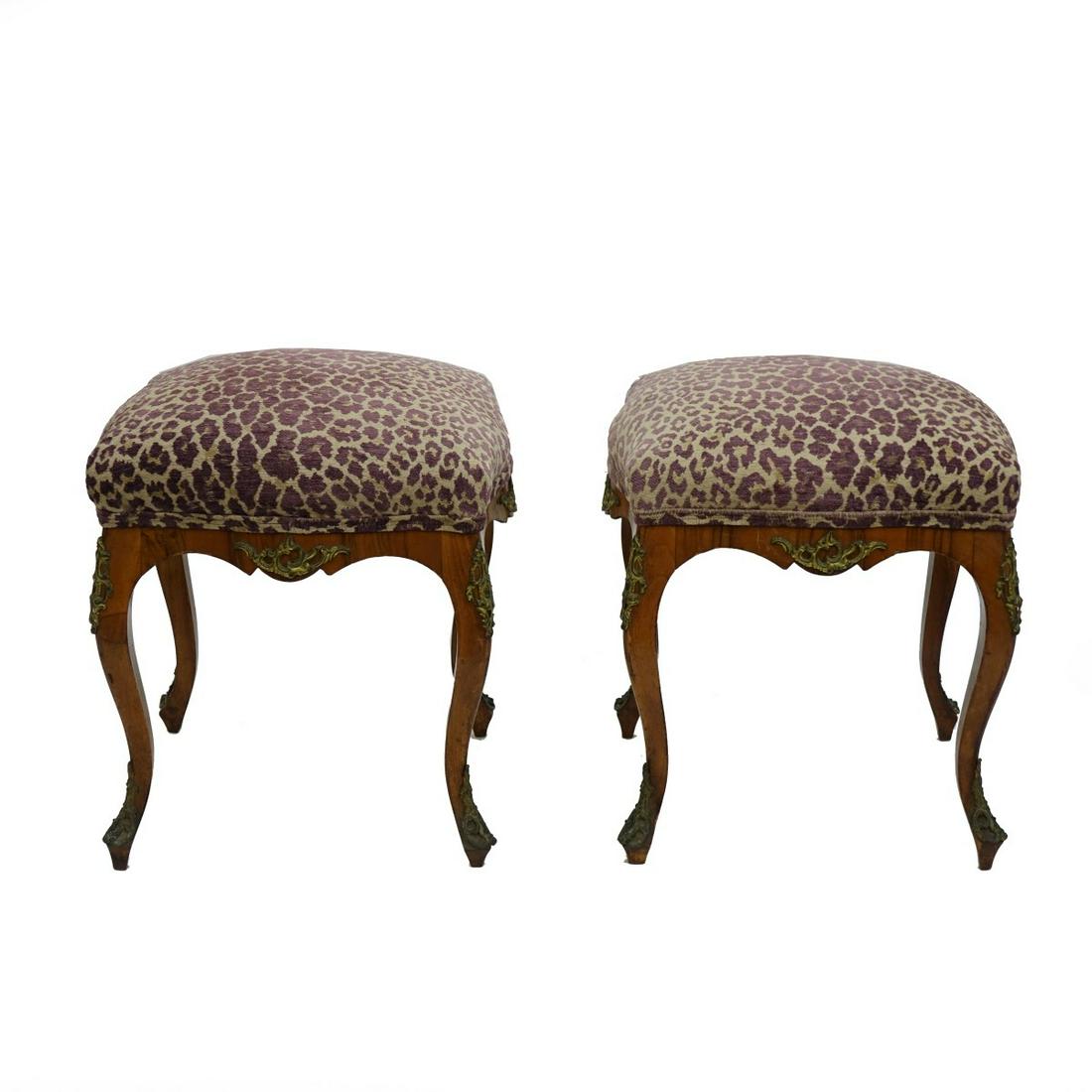 Two Louis XV style Tabourets (1 of 3)
