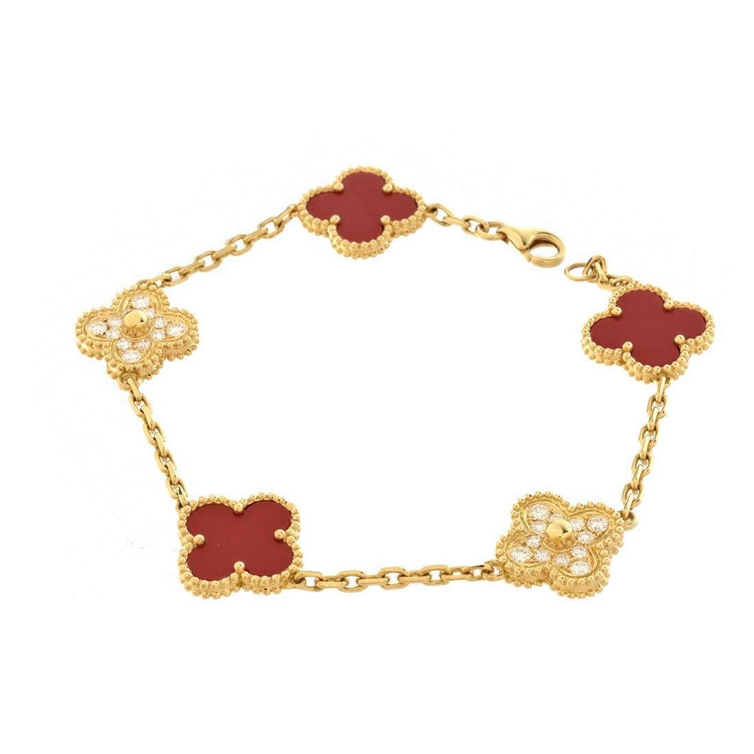 VCA style Alhambra Bracelet (1 of 4)