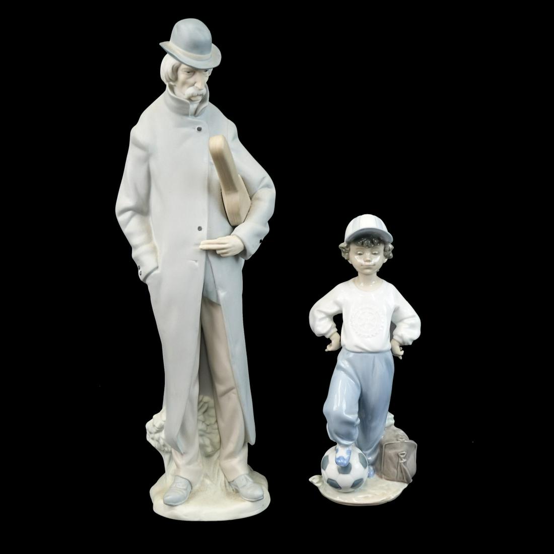 Two (2) Lladro Porcelain Figurines (1 of 3)