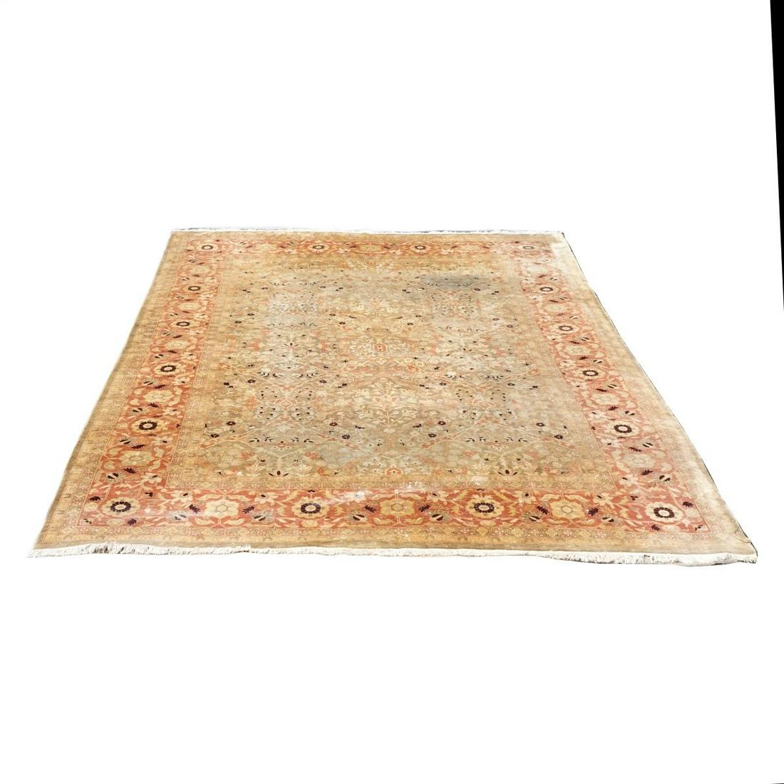 Room Size Semi Antique Indian Rug (1 of 4)